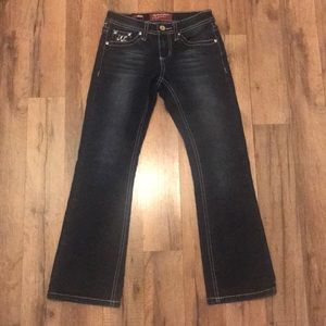 ✨ARIZONA JEAN COMPANY SEQUIN GIRLS JEANS SZ. 8✨